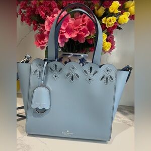 Kate Spade Blue Tote Bag
